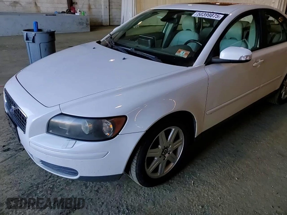 2007 Volvo S40 2.4L with VIN YV1MS382472303617, listed as a Copart auction lot 50399875 with 136,364 mi miles and Salvage Title. Bid and sale history available at carsss.com. Image 11.