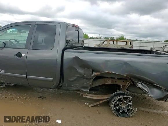 2006 Nissan Titan SE with VIN 1N6BA06B56N549572, listed as a Copart auction lot 55050165 with 212,808 mi miles and Salvage title. Bid and sale history available at DreamBid. Image 13.