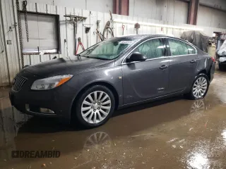 2011 Buick Regal CXL RL5 with VIN W04GT5GC9B1000671, listed as a Copart auction lot 86480974 with 32,184 mi miles and Salvage Title. Bid and sale history available at carsss.com. Image 1.