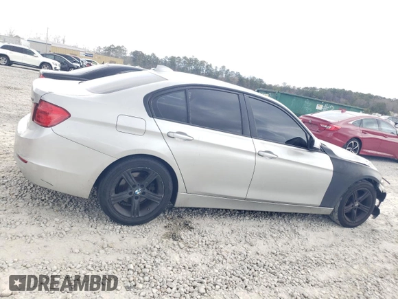 2014 BMW 3 Series 320i with VIN WBA3B1C57EK134727, listed as a Copart auction lot 47895175 with 214,394 mi miles and Clean Title. Bid and sale history available at carsss.com. Image 3.