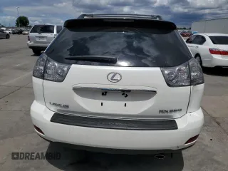 2007 Lexus RX 350 with VIN 2T2HK31U27C035599, listed as a Copart auction lot 56703095 with 58,859 mi miles and Salvage Title. Bid and sale history available at DreamBid. Image 6.