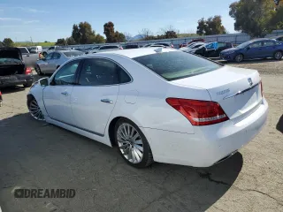 2014 Hyundai Equus Ultimate с VIN KMHGH4JH0EU084948, выставлен на аукционе Copart как лот 44762455 с пробегом 112 625 миль миль и Списание • Salvage title. История ставок и продаж доступна на DreamBid. Изображение 2.