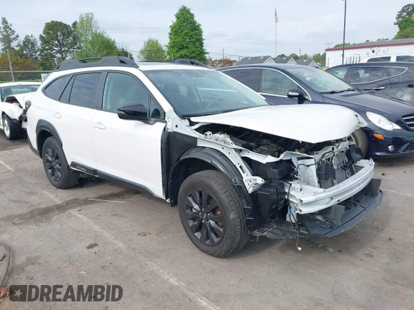 2023 Subaru Outback Onyx with VIN 4S4BTALC5P3195285, listed as a IAAI auction lot 42006352 with 24,222 mi miles and . Bid and sale history available at DreamBid. Image 1.