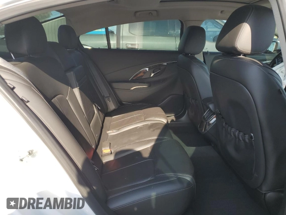 2016 Buick LaCrosse Sport Touring with VIN 1G4G45G3XGF172622, listed as a Copart auction lot 57595255 with 63,893 mi miles and Salvage title. Bid and sale history available at DreamBid. Image 10.