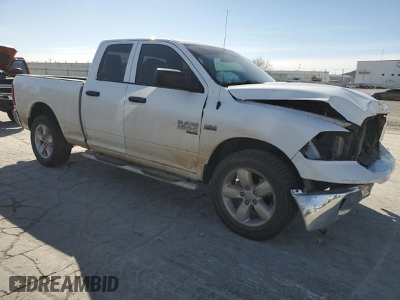 2019 Ram 1500 Classic Tradesman with VIN 1C6RR6FT8KS742226, listed as a Copart auction lot 51107415 with 97,260 mi miles and Salvage Title. Bid and sale history available at carsss.com. Image 4.