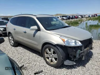 2012 Chevrolet Traverse LTZ z VIN 1GNKVLEDXCJ157466, wystawiony jako Copart lot #56336585 z przebiegiem 207 105 mil mil oraz Szkoda całkowita • Salvage title. Historia ofert i sprzedaży dostępna na DreamBid. Obrazek 4.
