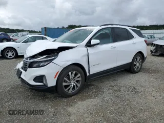 2023 Chevrolet Equinox LT with VIN 3GNAXKEG8PL215079, listed as a Copart auction lot 56545865 with 63,558 mi miles and Salvage title. Bid and sale history available at DreamBid. Image 1.