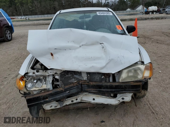 2001 Hyundai Accent GL with VIN KMHCG45C01U239413, listed as a Copart auction lot 45484365 with 104,073 mi miles and Salvage Title. Bid and sale history available at carsss.com. Image 5.
