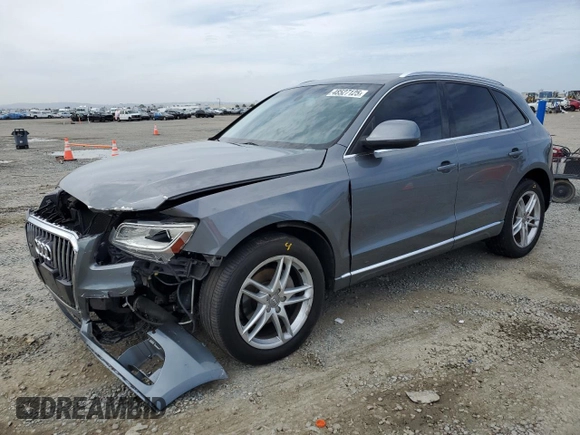 2014 Audi Q5 Premium Plus with VIN WA1LFAFP2EA065725, listed as a Copart auction lot 48527125 with 120,239 mi miles and Salvage Title. Bid and sale history available at carsss.com. Image 1.