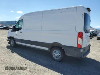 2024 Ford Transit Cargo with VIN 1FTBR2C81RKA19704, listed as a Copart auction lot 65252654 with Not Provided miles and Salvage Title. Bid and sale history available at DreamBid. Image 2.