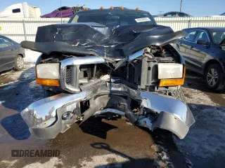 1999 Ford F-250 XL with VIN 1FTNX21L7XED97757, listed as a Copart auction lot 42296985 with 168,728 mi miles and Salvage title. Bid and sale history available at DreamBid. Image 5.