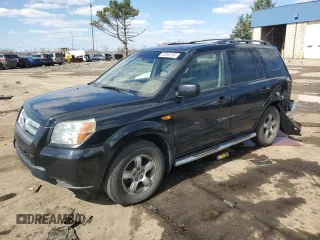 2007 Honda Pilot EX-L with VIN 2HKYF18757H506901, listed as a Copart auction lot 52852195 with 230,908 mi miles and Salvage Title. Bid and sale history available at DreamBid. Image 1.