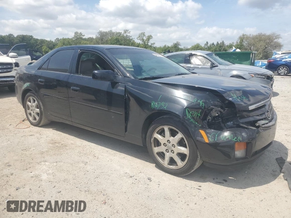 2003 Cadillac CTS with VIN 1G6DM57NX30149334, listed as a Copart auction lot 54299575 with 88,897 mi miles and Salvage Title. Bid and sale history available at carsss.com. Image 4.