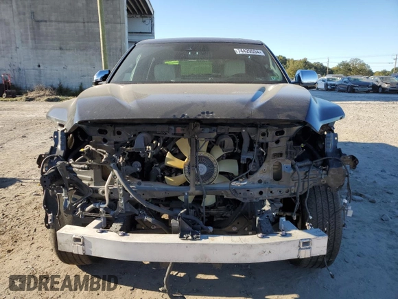 2022 Toyota Tundra 1794 Edition with VIN 5TFMA5DB6NX009193, listed as a Copart auction lot 74429534 with 49,570 mi miles and Salvage title. Bid and sale history available at DreamBid. Image 5.