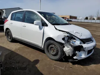 2009 Nissan Versa S with VIN 3N1BC13E19L387576, listed as a Copart auction lot 49624155 with 94,083 mi miles and Salvage Title. Bid and sale history available at DreamBid. Image 4.
