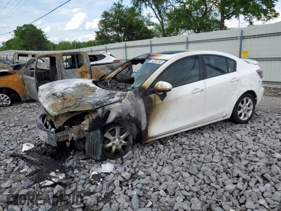 2010 Mazda 3 i Sport with VIN JM1BL1SF6A1102857, listed as a Copart auction lot 54330195 with Not Provided miles and Salvage Title. Bid and sale history available at DreamBid. Image 1.