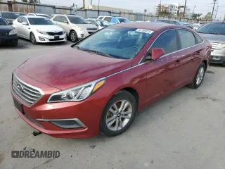 2016 Hyundai Sonata SE with VIN 5NPE24AF9GH323096, listed as a Copart auction lot 54190815 with 52,770 mi miles and Salvage Title. Bid and sale history available at carsss.com. Image 1.