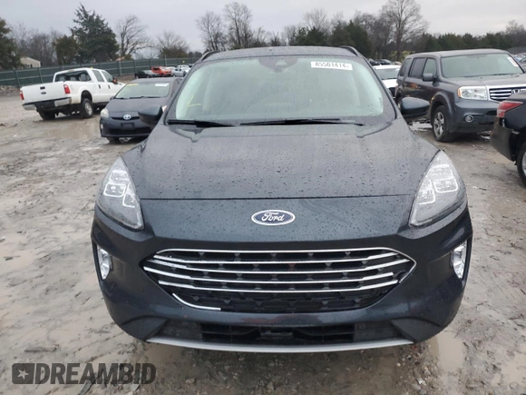 2022 Ford Escape Titanium Plug-In Hybrid with VIN 1FMCU0LZXNUA96971, listed as a Copart auction lot 85501414 with 17,275 mi miles and Salvage title. Bid and sale history available at DreamBid. Image 5.