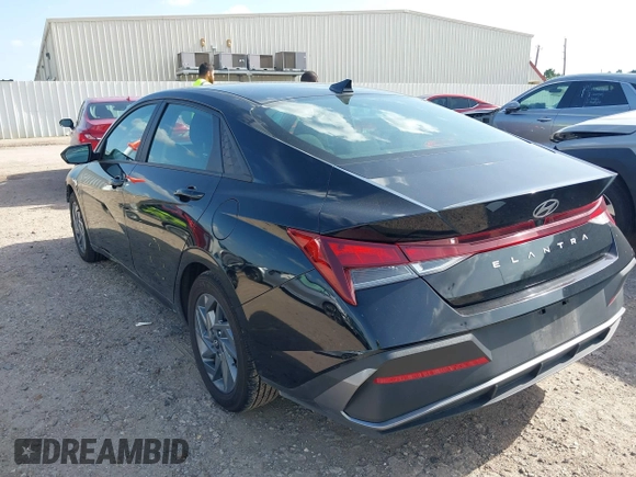 2024 Hyundai Elantra SEL with VIN KMHLM4DG3RU636204, listed as a IAAI auction lot 42755183 with 41,517 mi miles and . Bid and sale history available at DreamBid. Image 3.