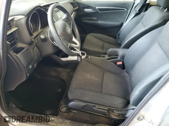 2017 Honda Fit EX with VIN 3HGGK5H77HM704603, listed as a Copart auction lot 59453555 with 92,560 mi miles and Salvage title. Bid and sale history available at DreamBid. Image 7.