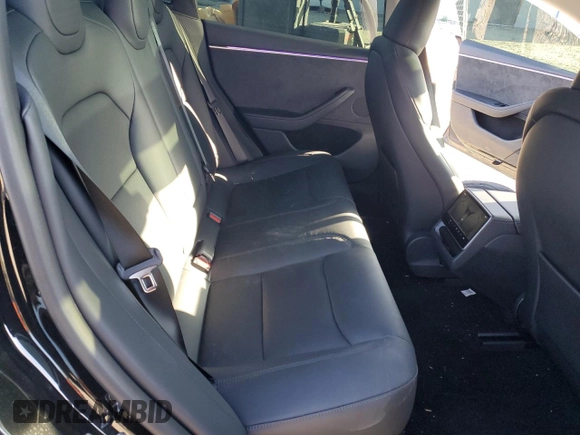 2024 Tesla Model 3 Long Range with VIN 5YJ3E1EB8RF756012, listed as a Copart auction lot 49694515 with 16,041 mi miles and Salvage Title. Bid and sale history available at DreamBid. Image 10.