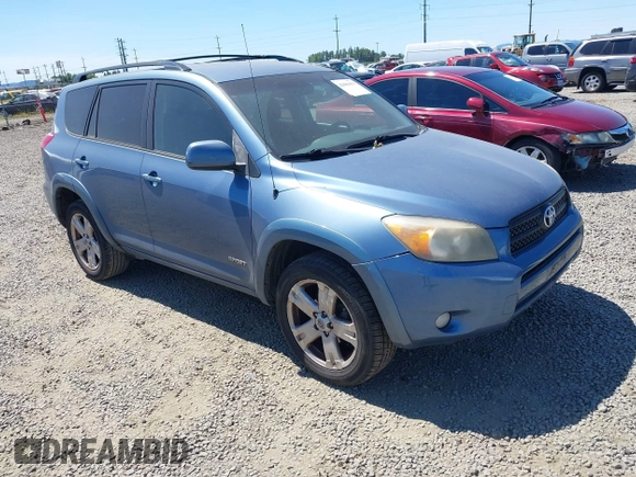 2006 Toyota RAV4 Sport with VIN JTMZD32V265011258, listed as a IAAI auction lot 42684411 with 239,856 mi miles and . Bid and sale history available at DreamBid. Image 1.