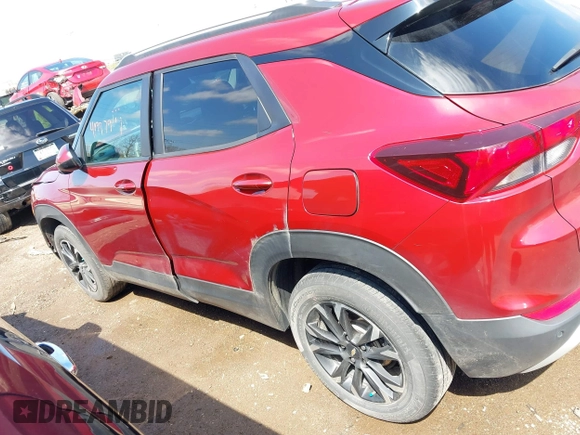 2022 Chevrolet TrailBlazer LT with VIN KL79MRSL4NB134302, listed as a IAAI auction lot 41997947 with 32,411 mi miles. Bid and sale history available at carsss.com. Image 15.
