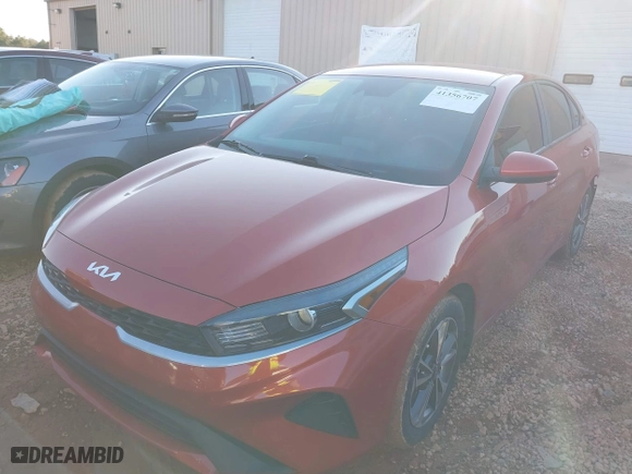 2023 Kia Forte LXS with VIN 3KPF24ADXPE623513, listed as a IAAI auction lot 41356707 with 26,885 mi miles. Bid and sale history available at carsss.com. Image 17.