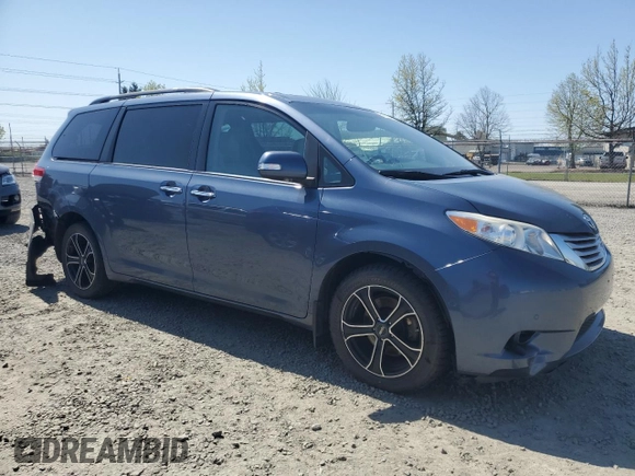 2013 Toyota Sienna XLE с VIN 5TDDK3DC6DS063575, выставлен на аукционе Copart как лот 52725185 с пробегом 125 707 миль миль и Списание • Salvage title. История ставок и продаж доступна на DreamBid. Изображение 4.