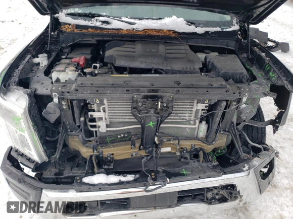 2023 Nissan Titan SV с VIN 1N6AA1EC1PN108728, выставлен на аукционе Copart как лот 46535065 с пробегом 21 374 миль миль и Списание • Salvage title. История ставок и продаж доступна на DreamBid. Изображение 11.