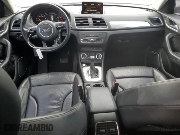 2015 Audi Q3 Prestige with VIN WA1FFCFS2FR001183, listed as a Copart auction lot 83607164 with 80,430 mi miles and Salvage title. Bid and sale history available at DreamBid. Image 8.