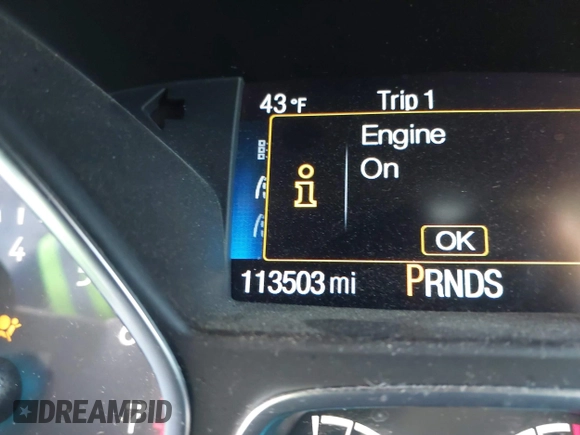 2017 Ford Escape Titanium with VIN 1FMCU0JD2HUD92675, listed as a IAAI auction lot 41834723 with 113,503 mi miles. Bid and sale history available at carsss.com. Image 15.