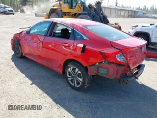 2016 Honda Civic Sedan LX with VIN 2HGFC2F56GH530741, listed as a IAAI auction lot 42057643 with 108,518 mi miles. Bid and sale history available at carsss.com. Image 3.
