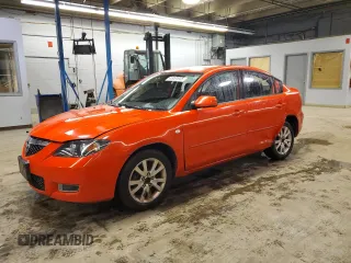 2008 Mazda 3 i Sport with VIN JM1BK32F281790185, listed as a Copart auction lot 45004935 with 147,659 mi miles and Salvage Title. Bid and sale history available at DreamBid. Image 1.