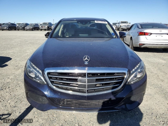 2015 Mercedes-Benz C-Class C 300 with VIN 55SWF4JB6FU061300, listed as a Copart auction lot 89117915 with 75,101 mi miles and Salvage Title. Bid and sale history available at carsss.com. Image 5.
