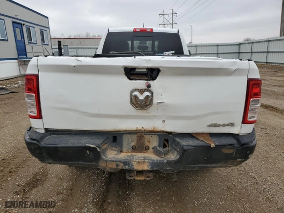 2022 Ram 2500 Tradesman with VIN 3C6UR5HJ7NG130949, listed as a Copart auction lot 51494125 with 80,188 mi miles and Clean Title. Bid and sale history available at carsss.com. Image 6.