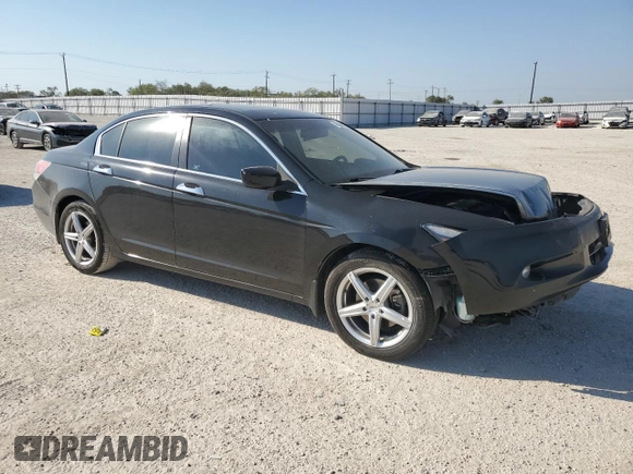 2010 Honda Accord Sdn EX-L with VIN 1HGCP3F80AA024982, listed as a Copart auction lot 75056874 with 194,274 mi miles and Salvage Title. Bid and sale history available at carsss.com. Image 4.
