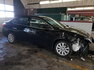 2019 Nissan Sentra S z VIN 3N1AB7AP0KY314665, wystawiony jako Copart lot #38094454 z przebiegiem 82 611 mil mil oraz Szkoda całkowita • Salvage title. Historia ofert i sprzedaży dostępna na DreamBid. Obrazek 4.