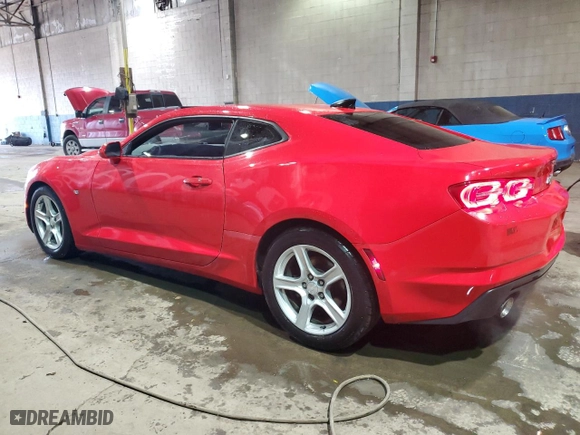 2021 Chevrolet Camaro 1LT with VIN 1G1FB1RS0M0102458, listed as a Copart auction lot 46874365 with 72,761 mi miles and Non Repairable. Bid and sale history available at carsss.com. Image 2.