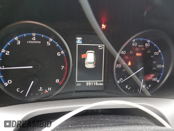 2017 Toyota RAV4 LE z VIN JTMZFREV5HJ130828, wystawiony jako Copart lot #58400825 z przebiegiem 99 116 mil mil oraz Szkoda całkowita • Salvage title. Historia ofert i sprzedaży dostępna na DreamBid. Obrazek 9.