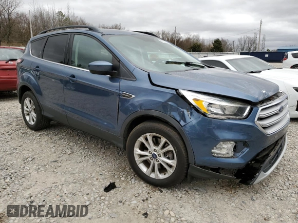 2018 Ford Escape SE with VIN 1FMCU9GD8JUC04422, listed as a Copart auction lot 48305345 with 73,514 mi miles and Salvage Title. Bid and sale history available at carsss.com. Image 4.