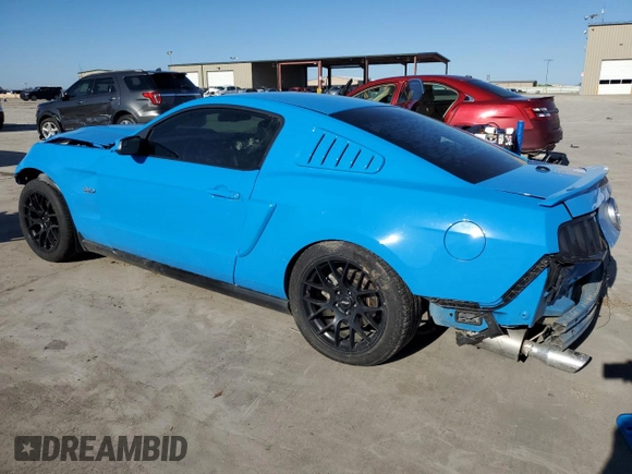 2011 Ford Mustang GT with VIN 1ZVBP8CF0B5116790, listed as a Copart auction lot 48620325 with 49,934 mi miles and Salvage Title. Bid and sale history available at carsss.com. Image 2.