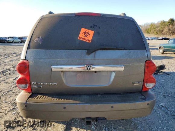 2007 Dodge Durango Limited with VIN 1D8HD58297F542426, listed as a Copart auction lot 42872264 with Not provided miles and Non repairable. Bid and sale history available at DreamBid. Image 6.