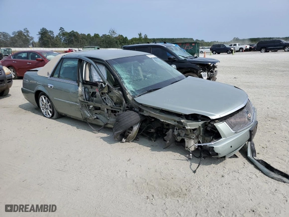 2007 Cadillac DTS Performance with VIN 1G6KD57967U131549, listed as a Copart auction lot 70918804 with 73,618 mi miles and Salvage Title. Bid and sale history available at carsss.com. Image 4.