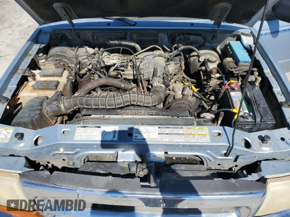 1998 Ford Ranger XL with VIN 1FTYR14X5WPB30510, listed as a Copart auction lot 45645355 with 234,252 mi miles and Salvage title. Bid and sale history available at DreamBid. Image 11.