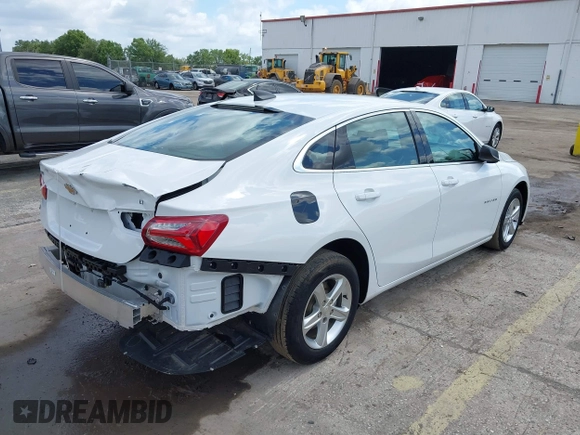 2024 Chevrolet Malibu LS with VIN 1G1ZC5ST3RF226197, listed as a IAAI auction lot 42155653 with 4,105 mi miles and . Bid and sale history available at DreamBid. Image 4.