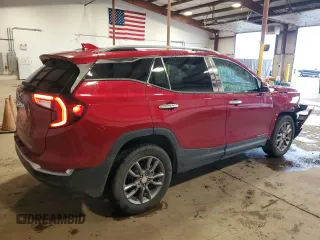 2024 GMC Terrain SLT with VIN 3GKALVEG8RL256700, listed as a Copart auction lot 58557105 with 11,982 mi miles and Salvage title. Bid and sale history available at DreamBid. Image 3.