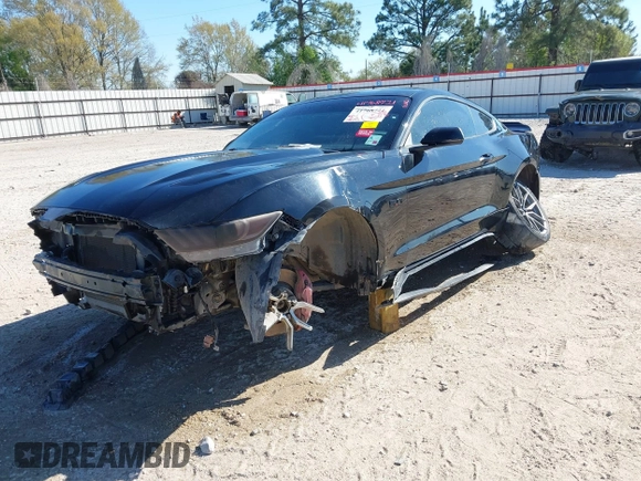 2016 Ford Mustang GT with VIN 1FA6P8CFXG5271476, listed as a IAAI auction lot 41768721 with 156,792 mi miles. Bid and sale history available at carsss.com. Image 2.
