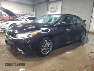 2024 Kia Forte GT-Line with VIN 3KPF54AD4RE762966, listed as a Copart auction lot 44595185 with 18,329 mi miles and Salvage Title. Bid and sale history available at carsss.com. Image 1.