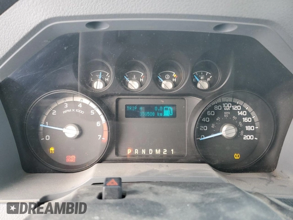 2015 Ford F-250 XLT with VIN 1FT7X2A63FEB26860, listed as a Copart auction lot 44627615 with 350,508 mi miles and Clean title. Bid and sale history available at DreamBid. Image 9.